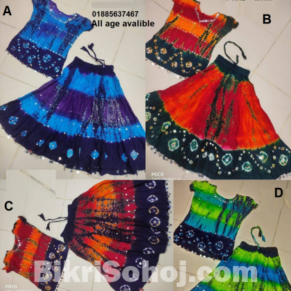 Batik skirt for woman and Baby, All age avalible